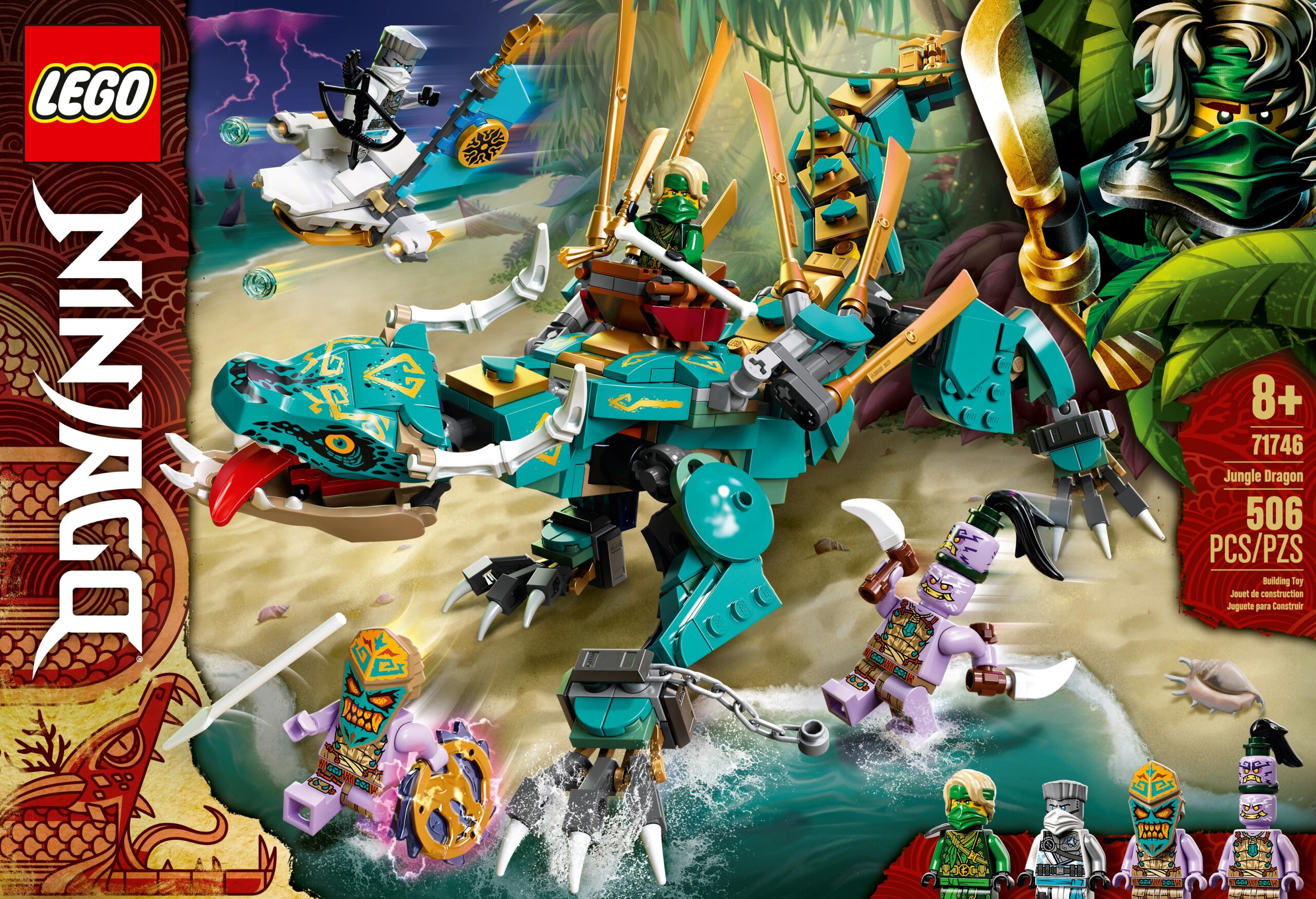 LEGO 71746 NINJAGO Jungle Dragon (2)