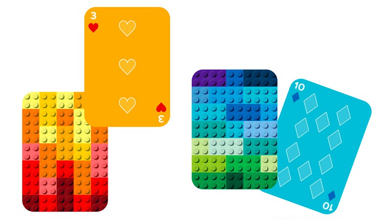LEGO Brick Playing Cards