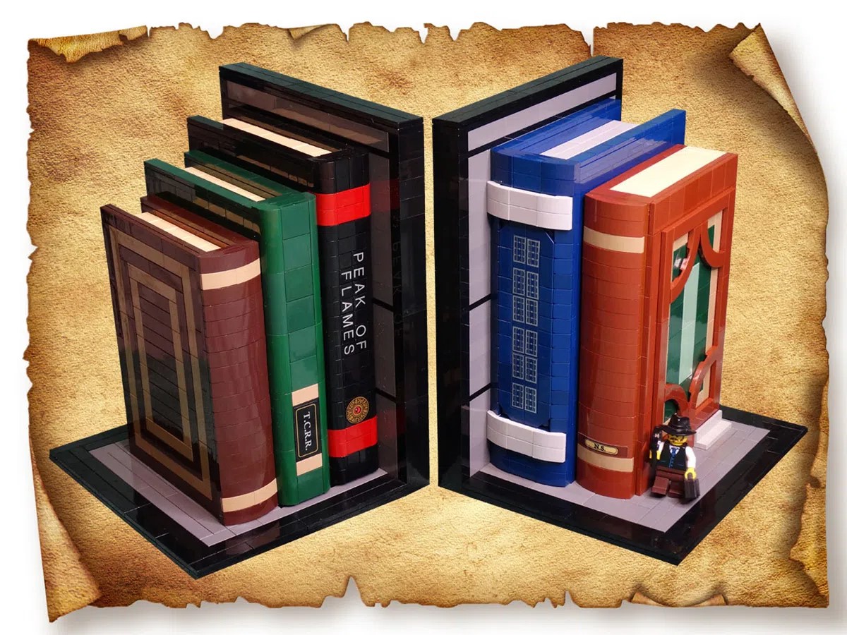 LEGO Ideas Bookends