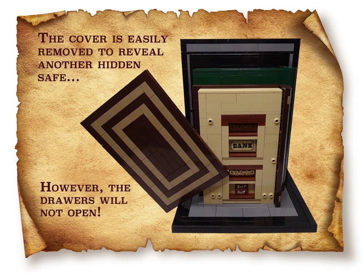 LEGO Ideas Bookends (6)