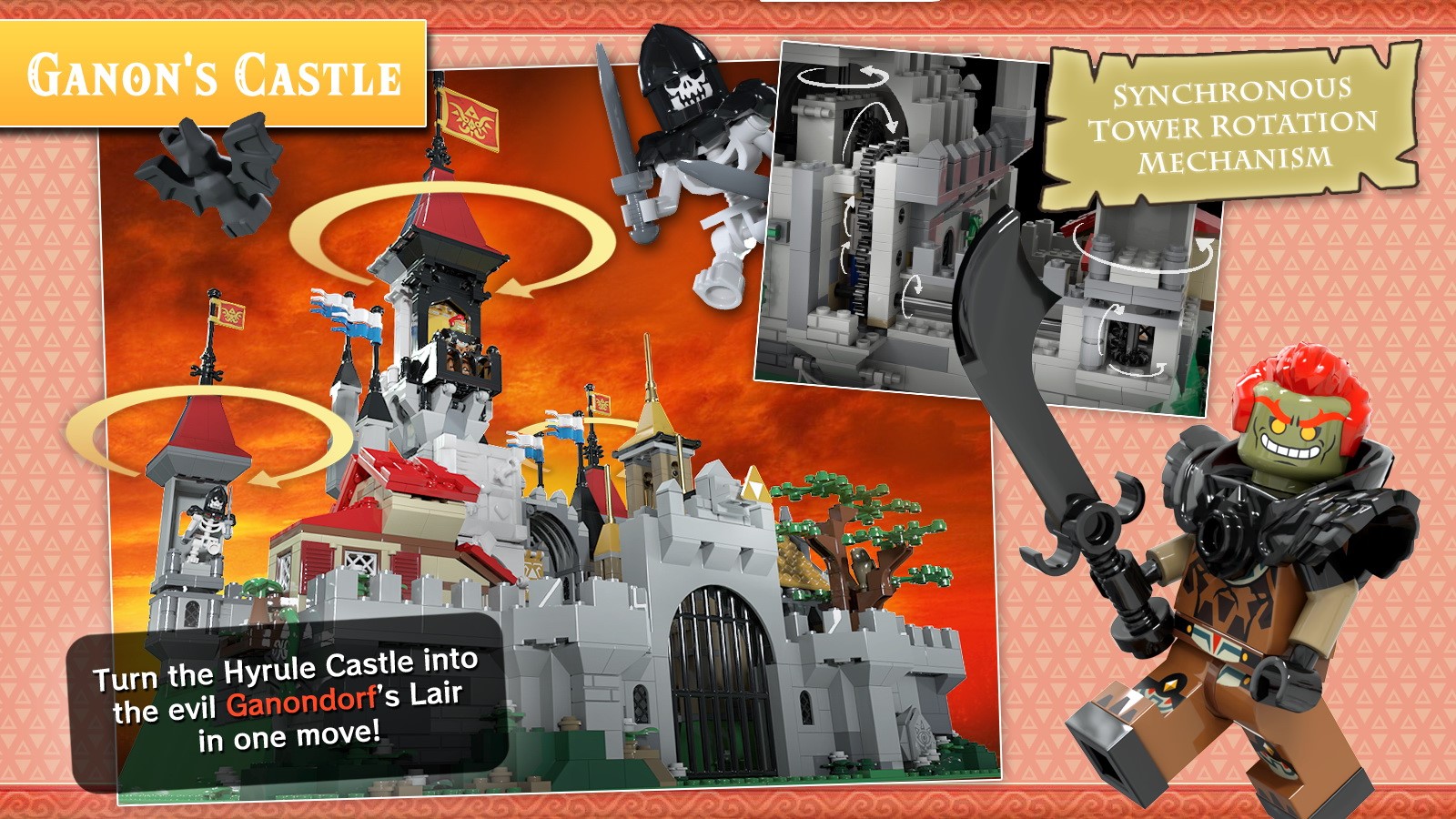 LEGO Ideas Hyrule Castle - The Legend of Zelda (3)