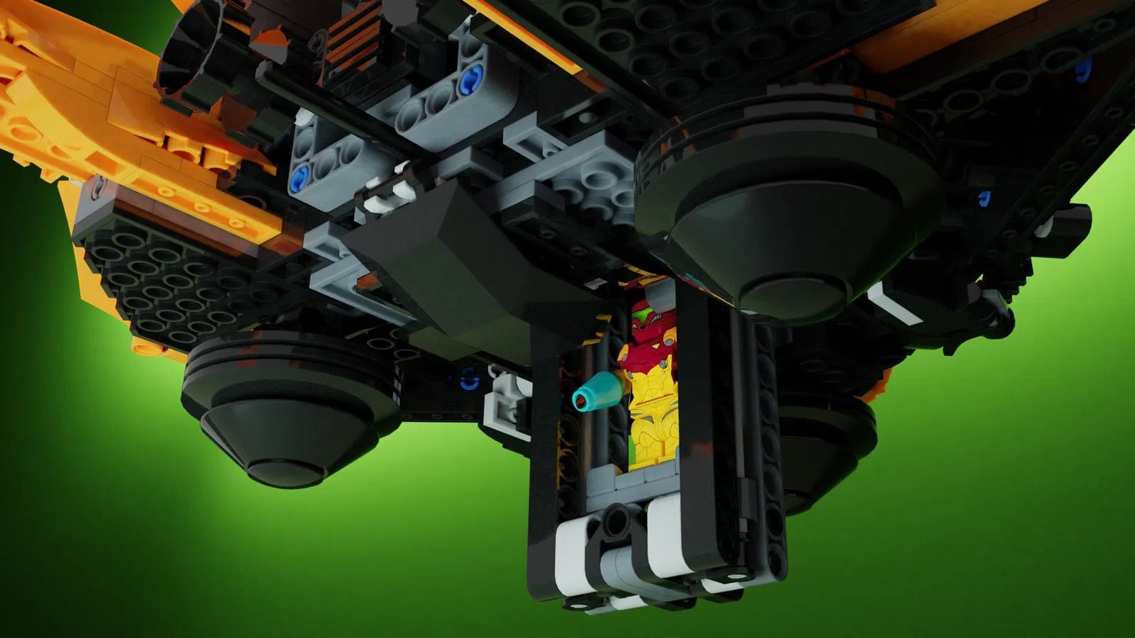 LEGO Ideas Metroid Samus Aran's Gunship (6)