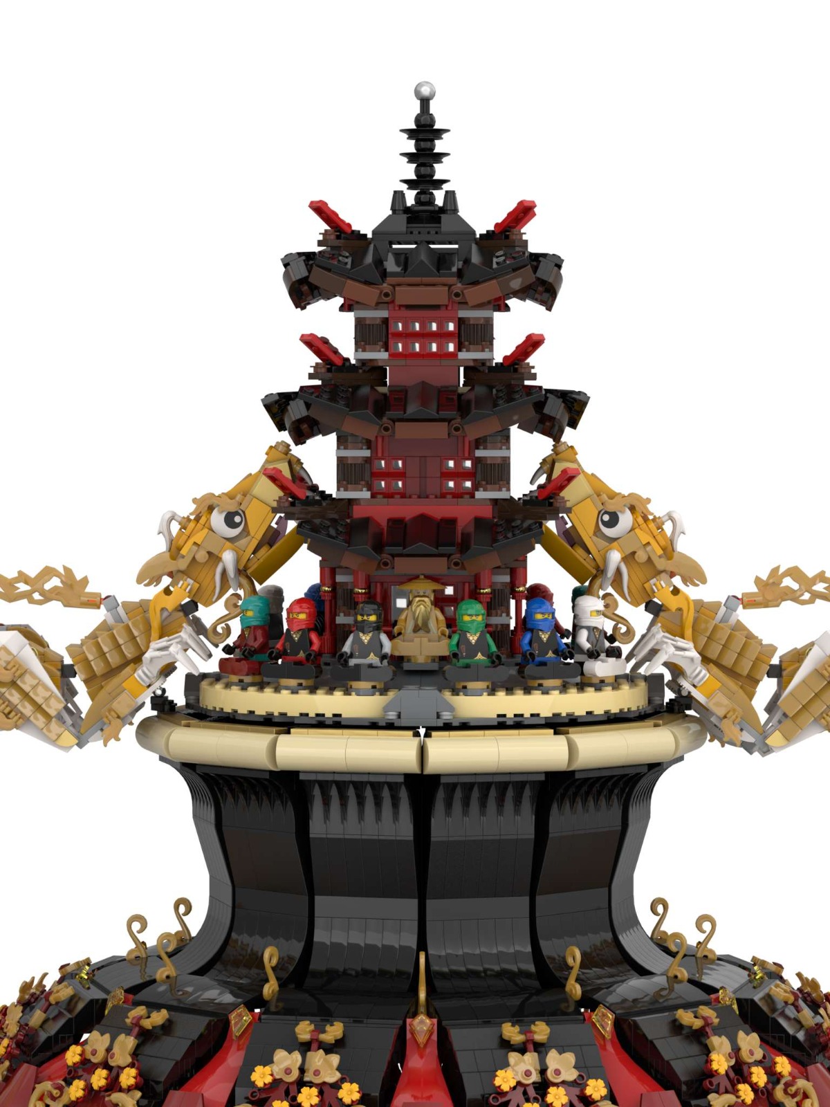 Ninjago Golden Dragon Reliquary (2)