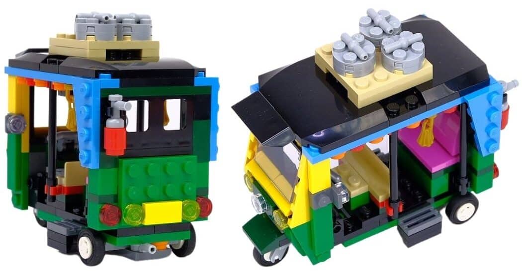 LEGO Creator 40468 Taxi - LEGO Creator 40469 Tuk Tuk