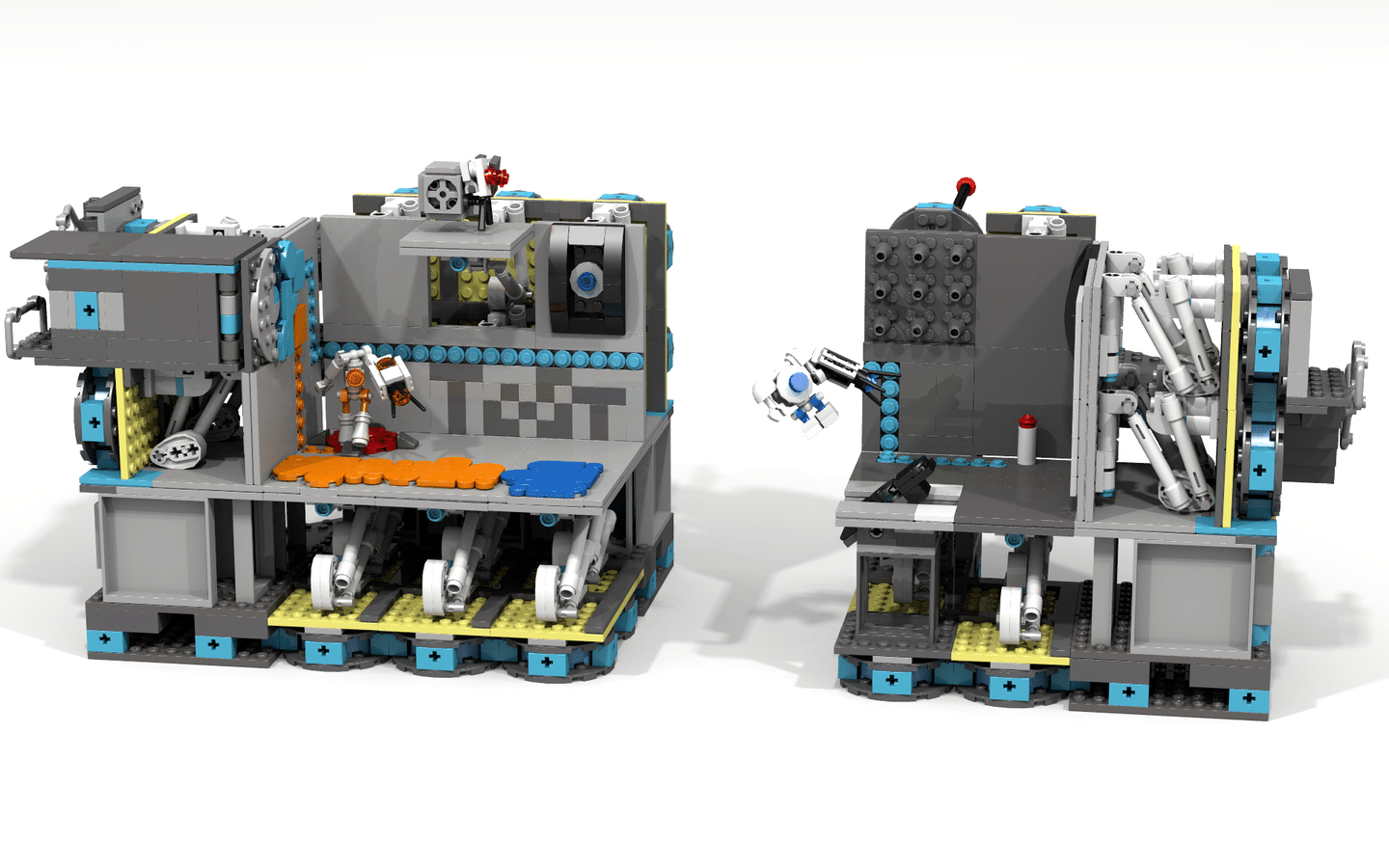 LEGO Ideas Modular Portal Testing Chamber (3)