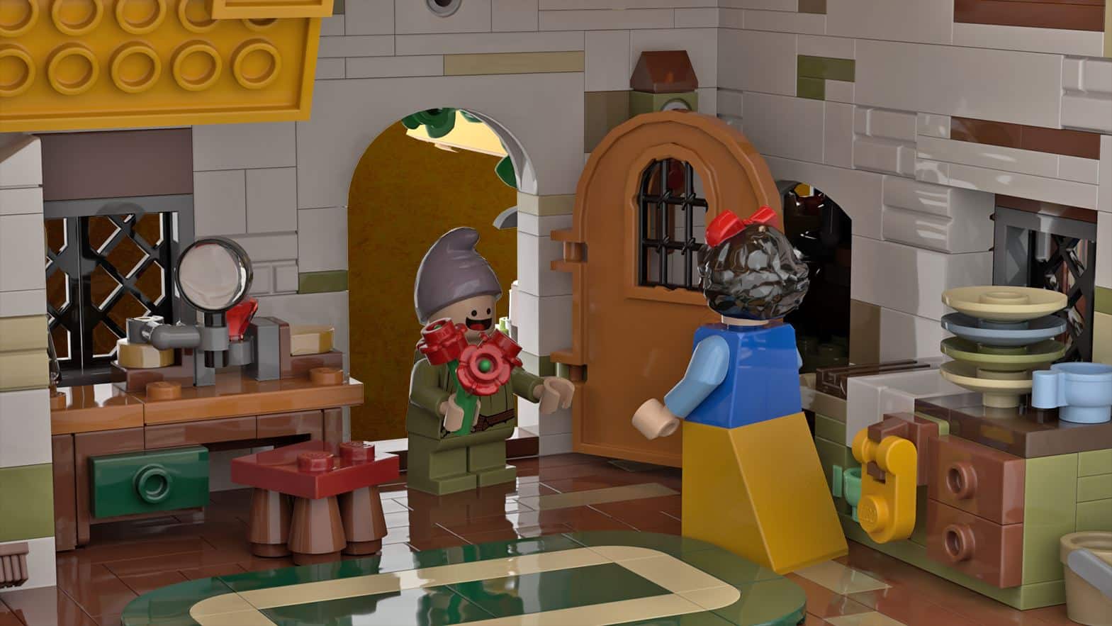 LEGO Ideas Snow White and the Seven Dwarfs (10)