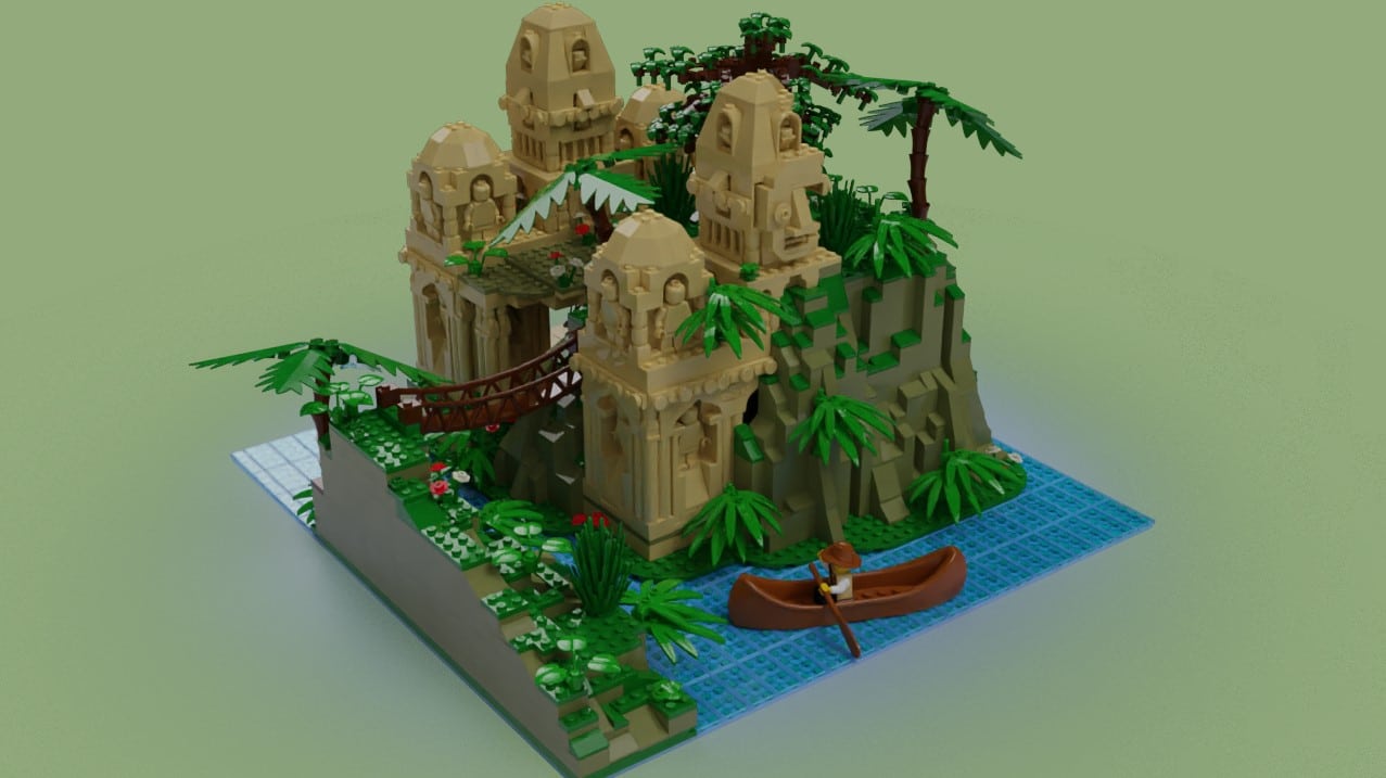 LEGO Ideas The Lost Tomb Tomb of the Golden king