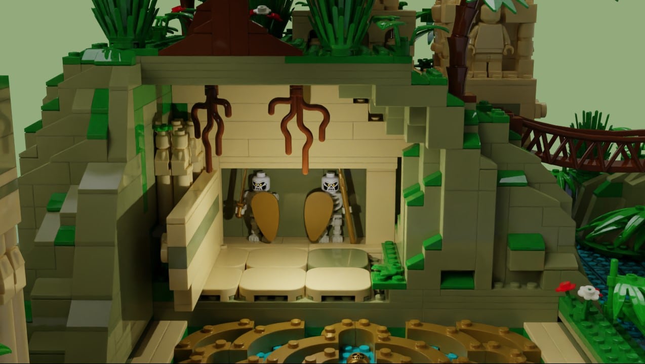 LEGO Ideas The Lost Tomb Tomb of the Golden king11