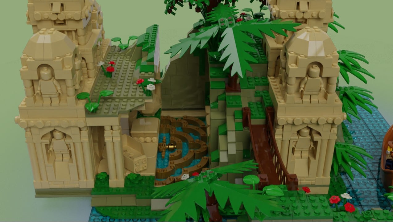 LEGO Ideas The Lost Tomb Tomb of the Golden king7