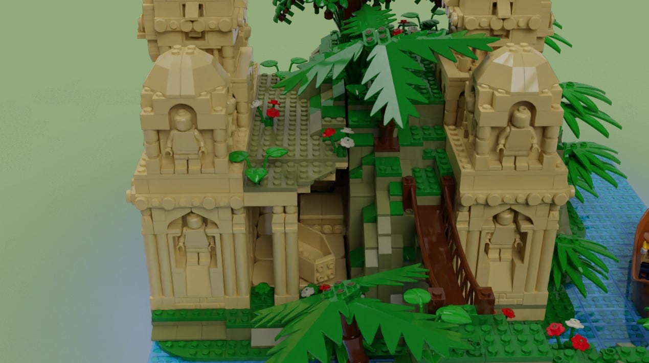 LEGO Ideas The Lost Tomb Tomb of the Golden king8