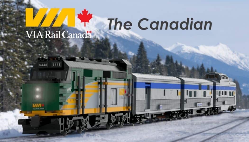 LEGO Ideas Via Rail Canada – The Canadian bereikt 10k supporters