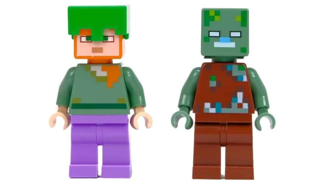 [Review] LEGO Minecraft 21164 The Coral Reef - Bouwsteentjes.info