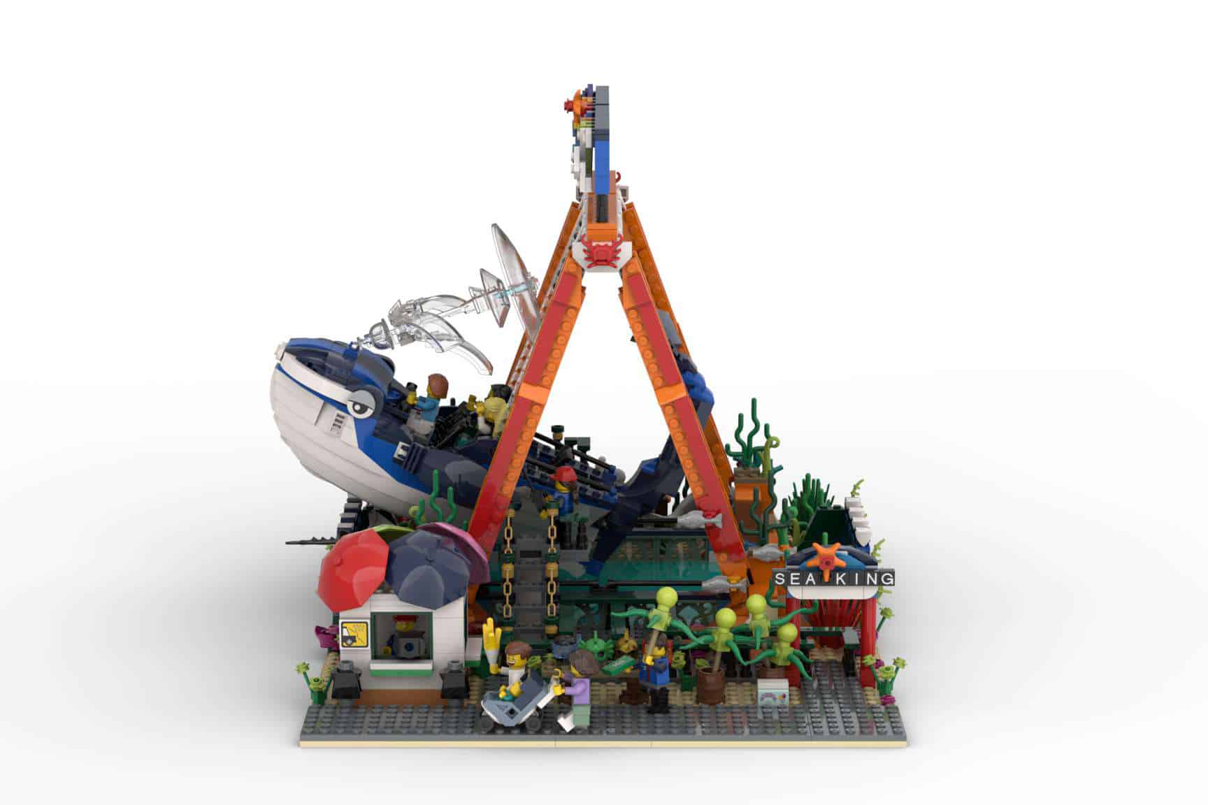LEGO Ideas Sea King Swing Ride