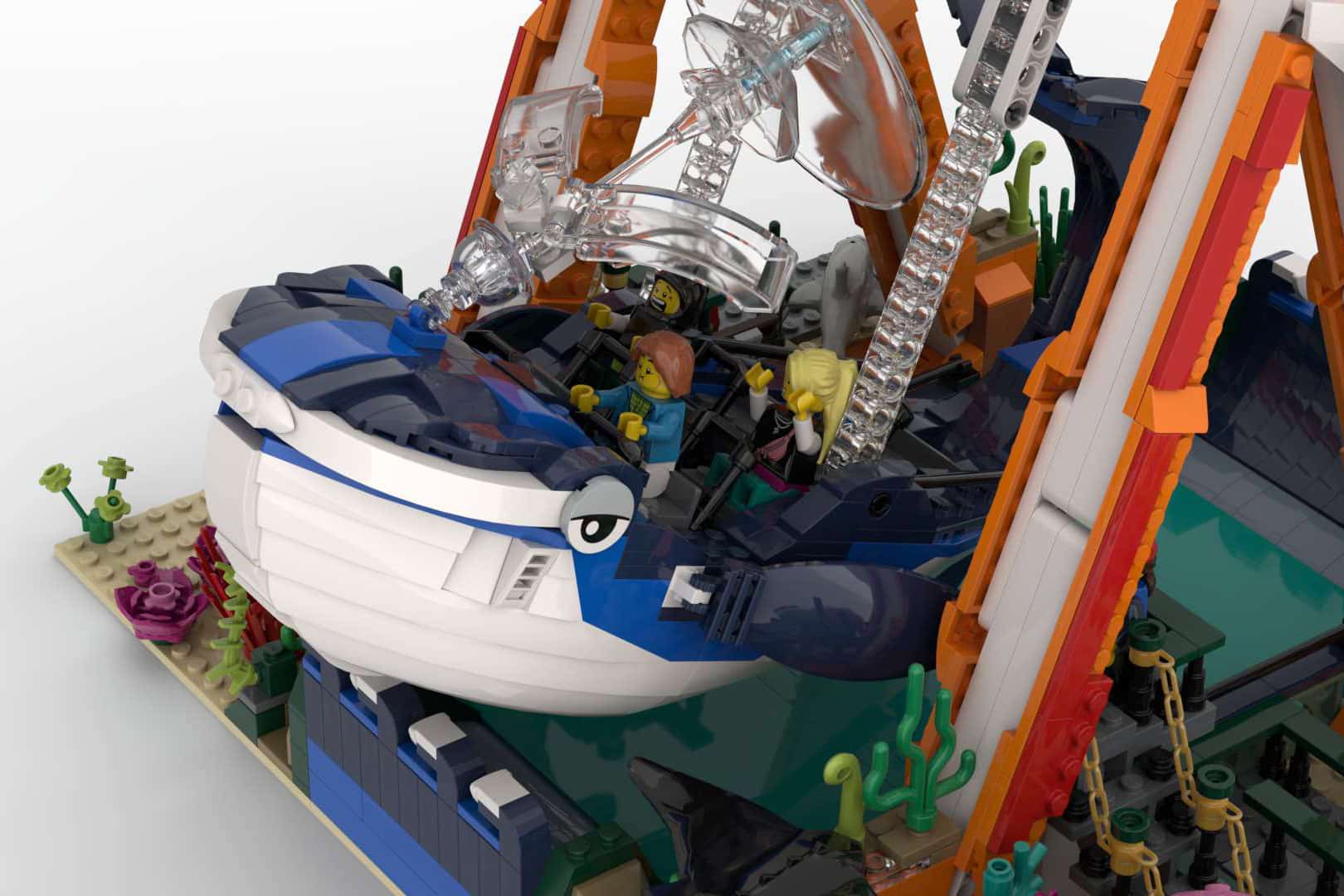 LEGO Ideas Sea King Swing Ride