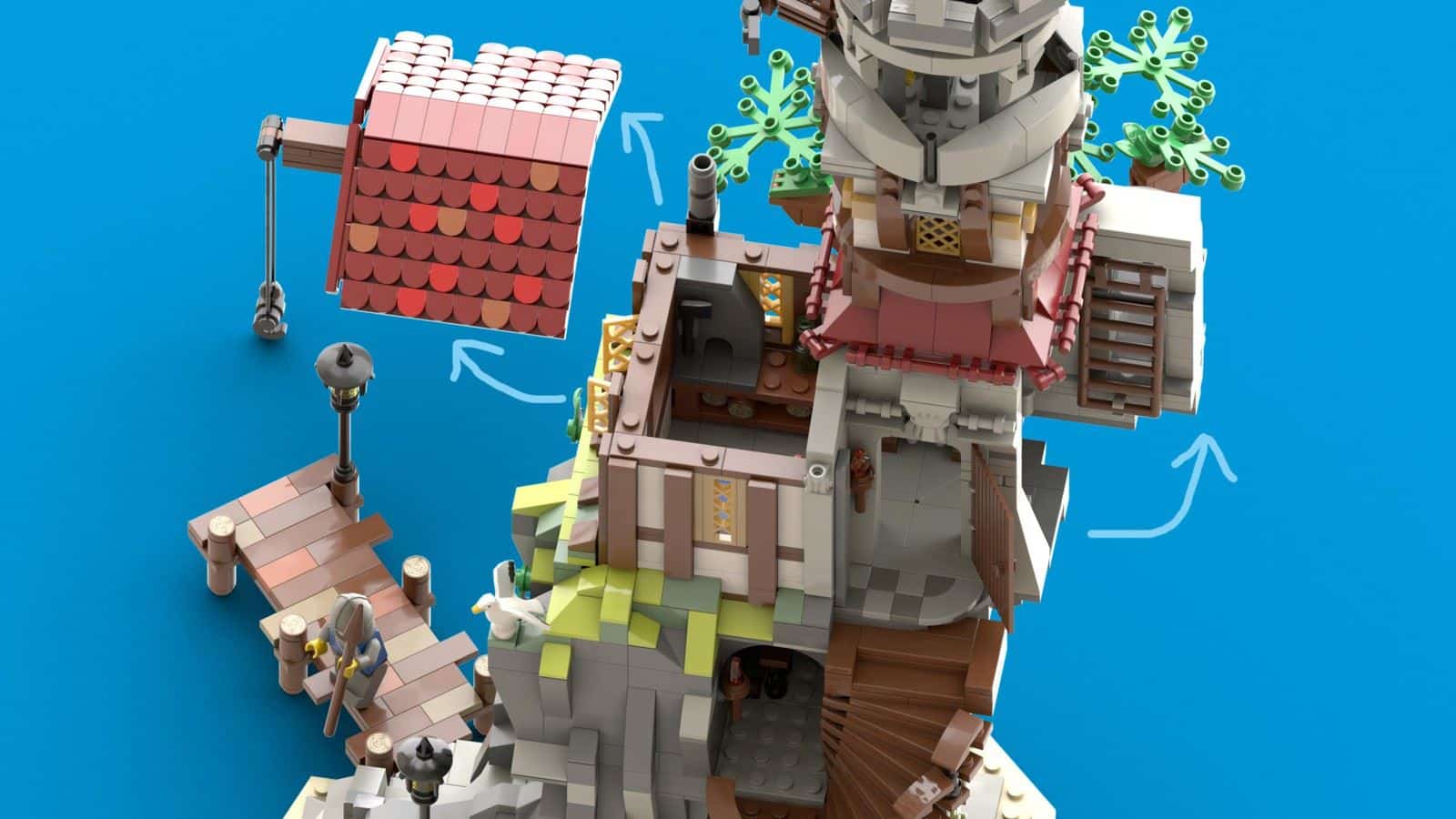 [Uitgelicht] LEGO Ideas King's Knight's Prison Island (6)
