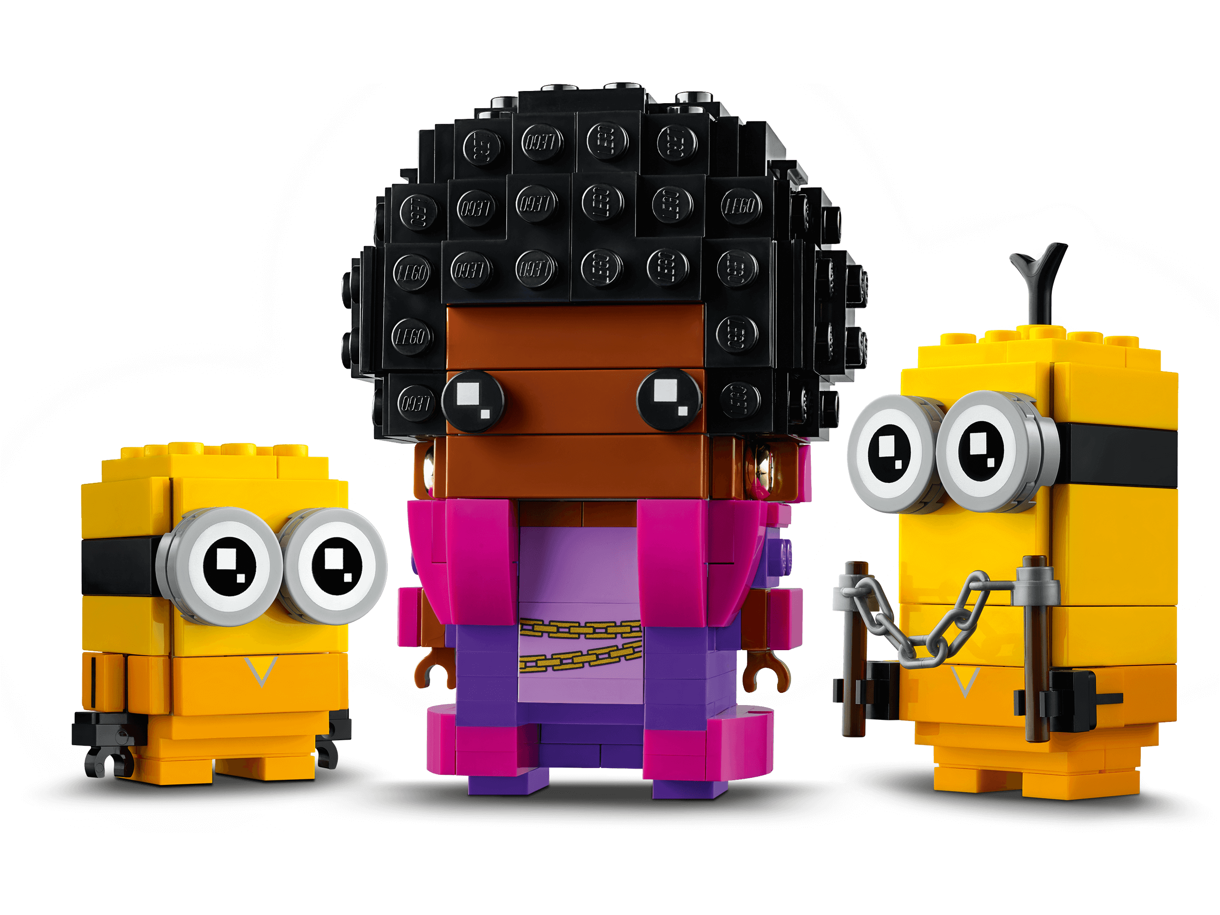 LEGO BrickHeadz 40420 Belle Bottom, Kevin and Bob (1)