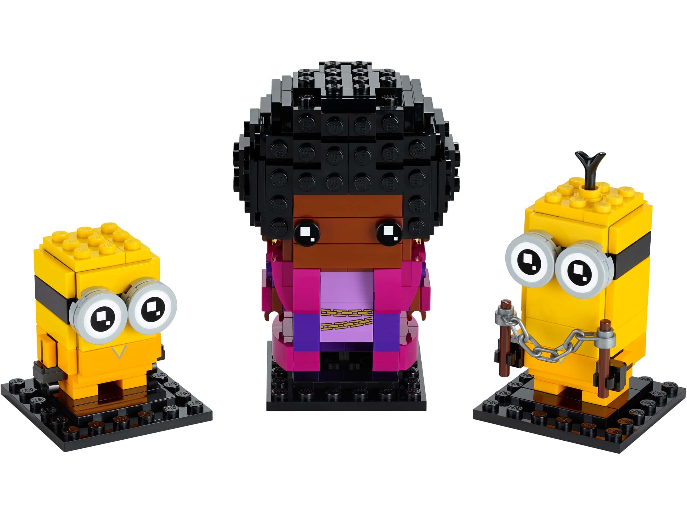 LEGO BrickHeadz 40420 Belle Bottom, Kevin and Bob (3)