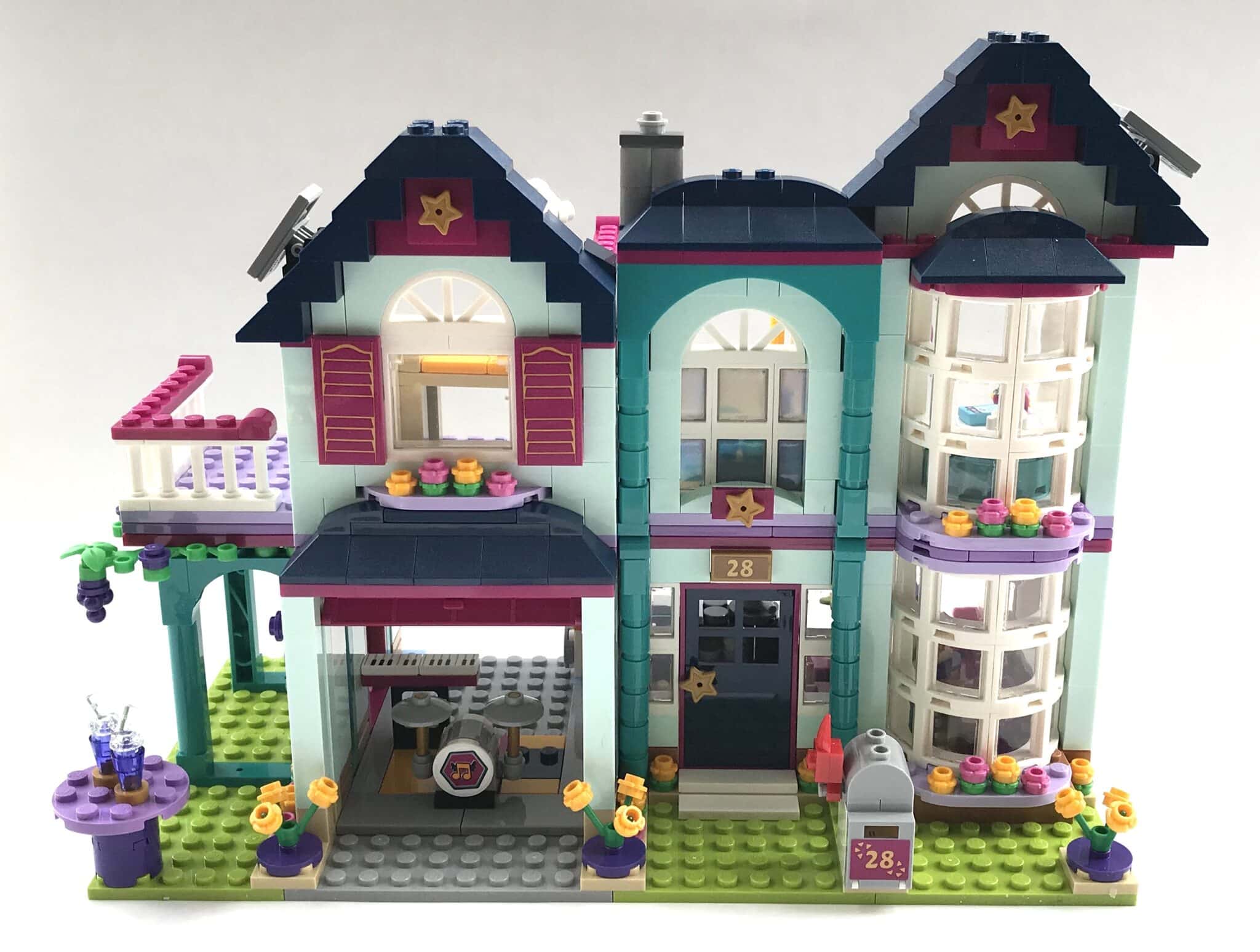 [Review] LEGO Friends 41449 Andrea's Family House - Bouwsteentjes.info