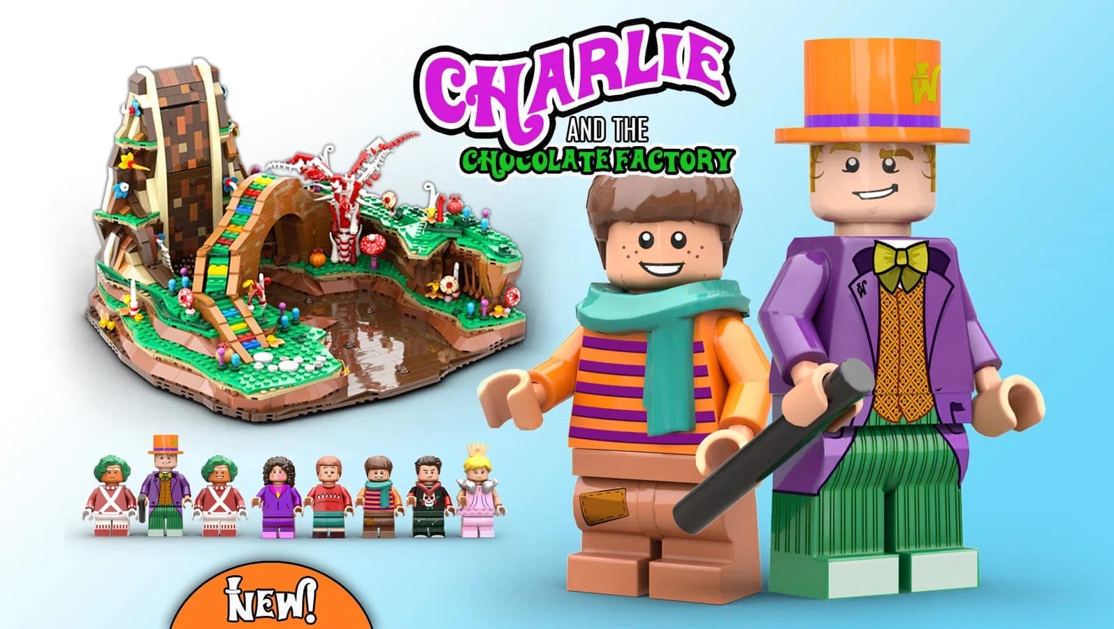 LEGO Ideas Charlie and the Chocolate Factory (9)