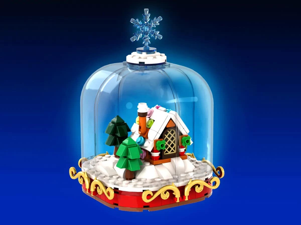 LEGO Ideas Winter Snow Globe bereikt 10K supporters (8)