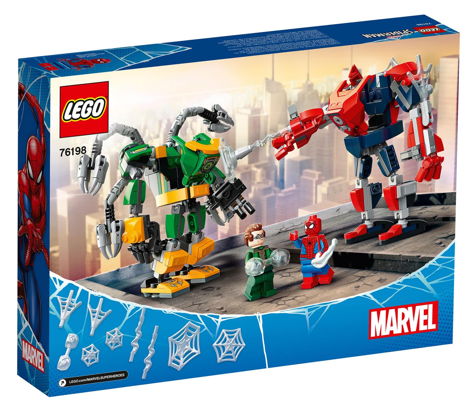 LEGO Marvel 76198 Spider-Man & Doctor Octopus Mech Battle (3)