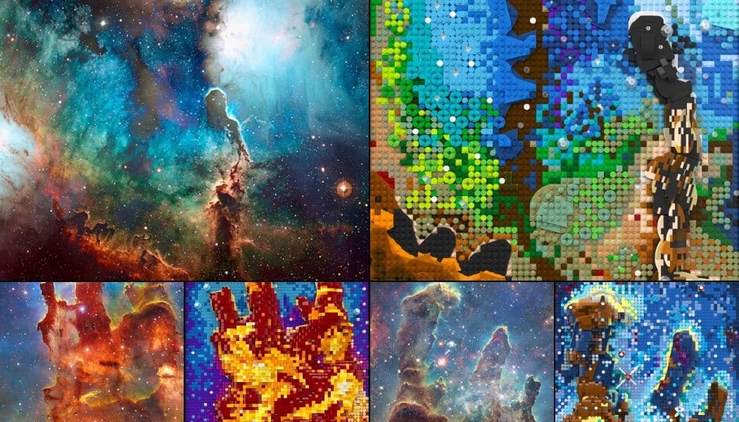 LEGO onthult Pillars of Creation display