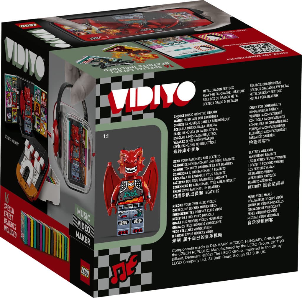 LEGO VIDIYO 43109 Metal Dragon BeatBox (2)