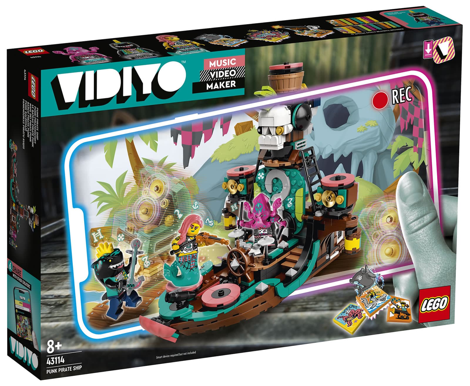 LEGO VIDIYO 43114 Punk Pirate Ship (1)