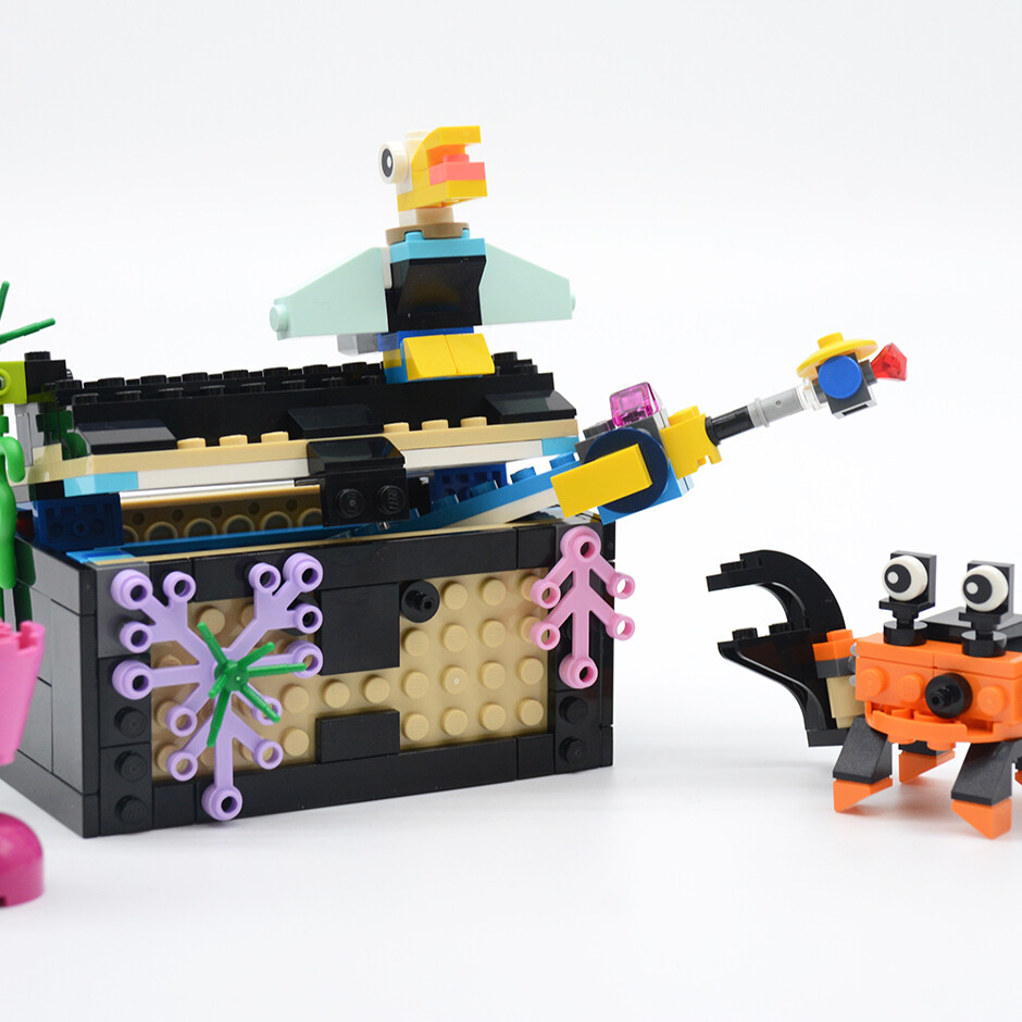 [Review] LEGO 31122 Creator 3-in-1 Aquarium - Bouwsteentjes.info