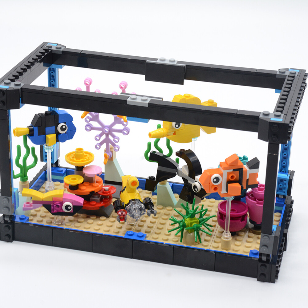 [Review] LEGO 31122 Creator 3-in-1 Aquarium - Bouwsteentjes.info