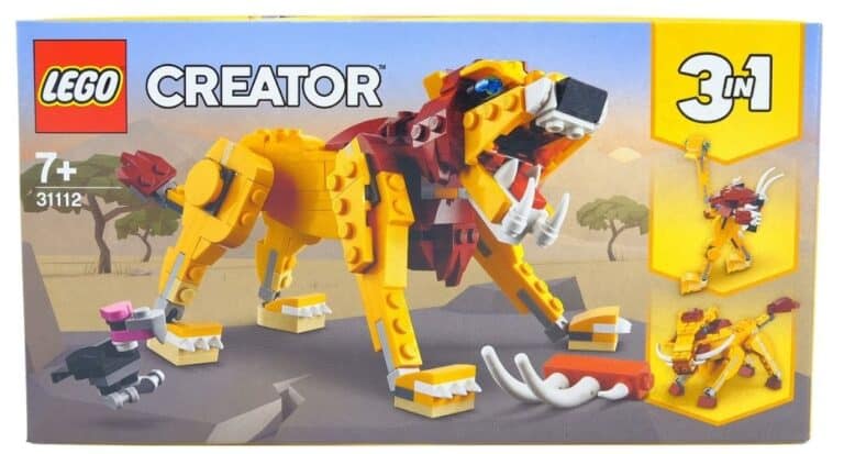 [Review] LEGO Creator 31112 Wild Lion - Bouwsteentjes.info