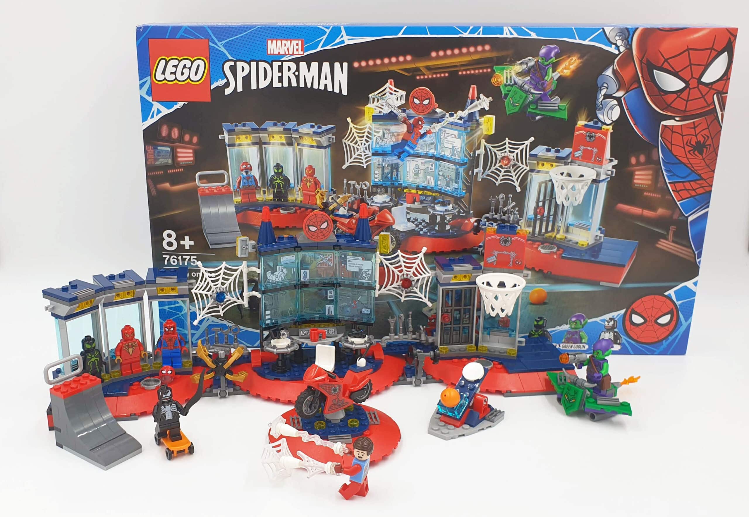 76175 Spiderman Attack on the spider lair9