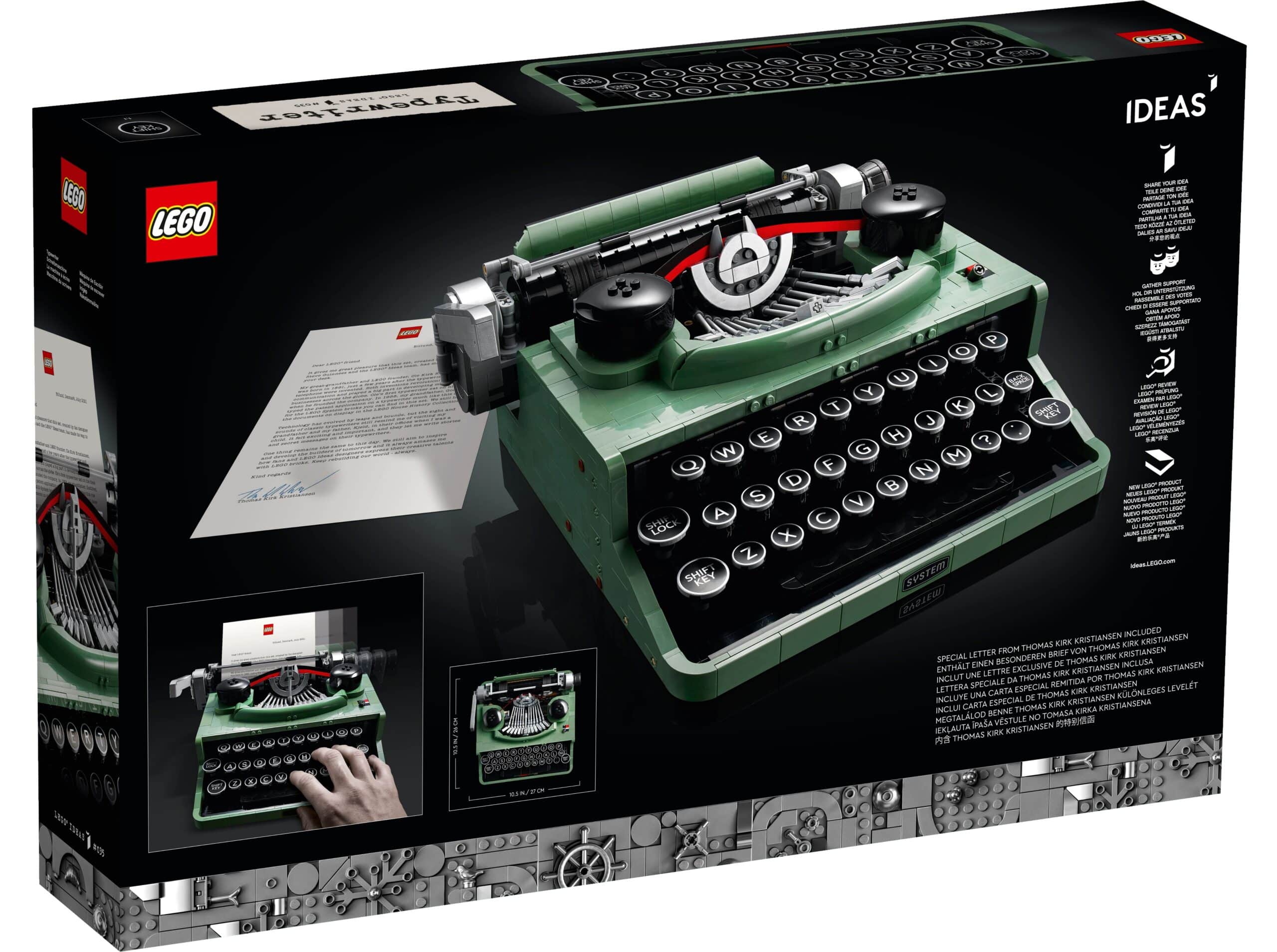 LEGO Ideas 21327 Typewriter (21)