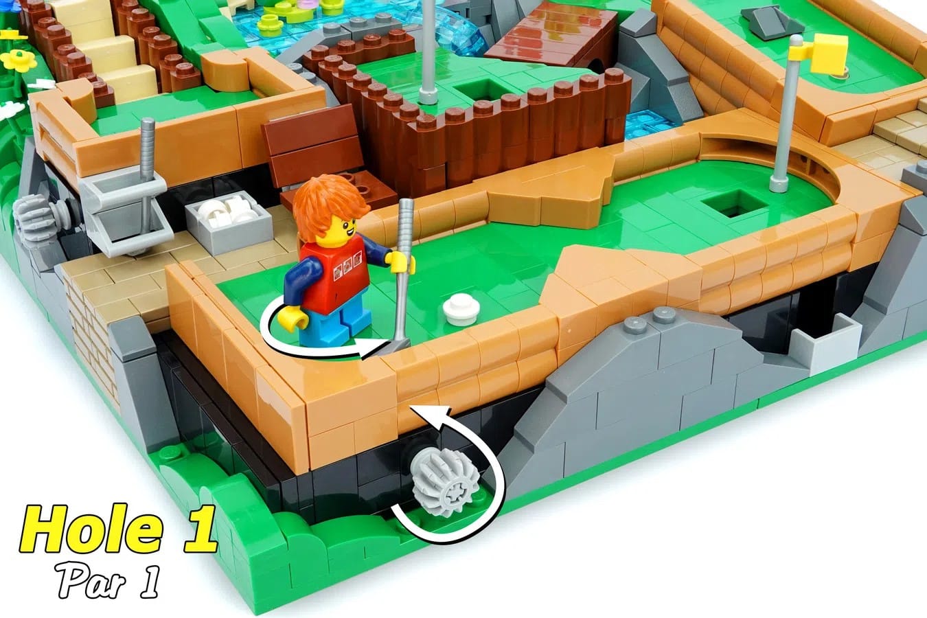 LEGO Ideas Working Mini Golf Course (4)