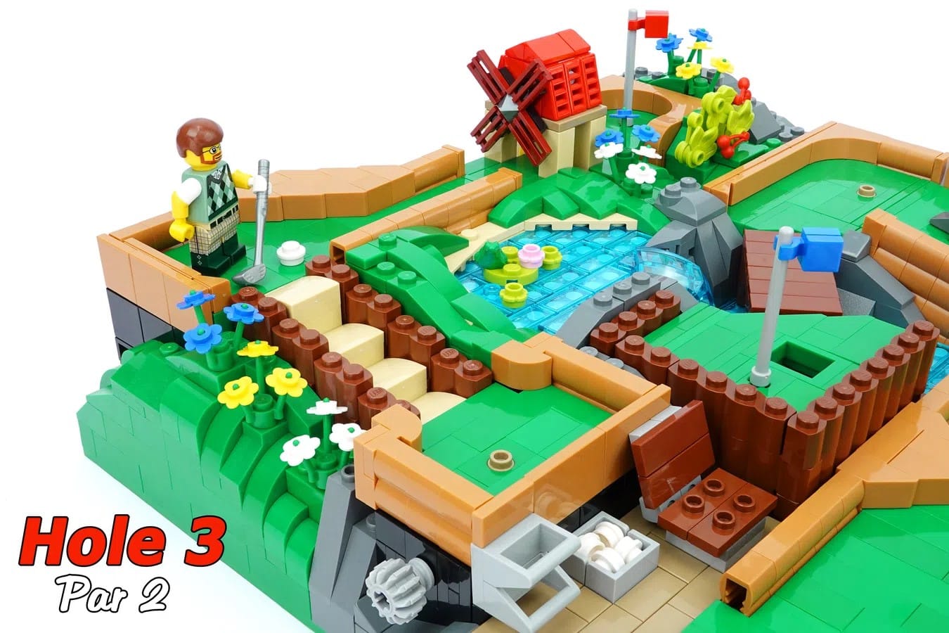 LEGO Ideas Working Mini Golf Course (6)