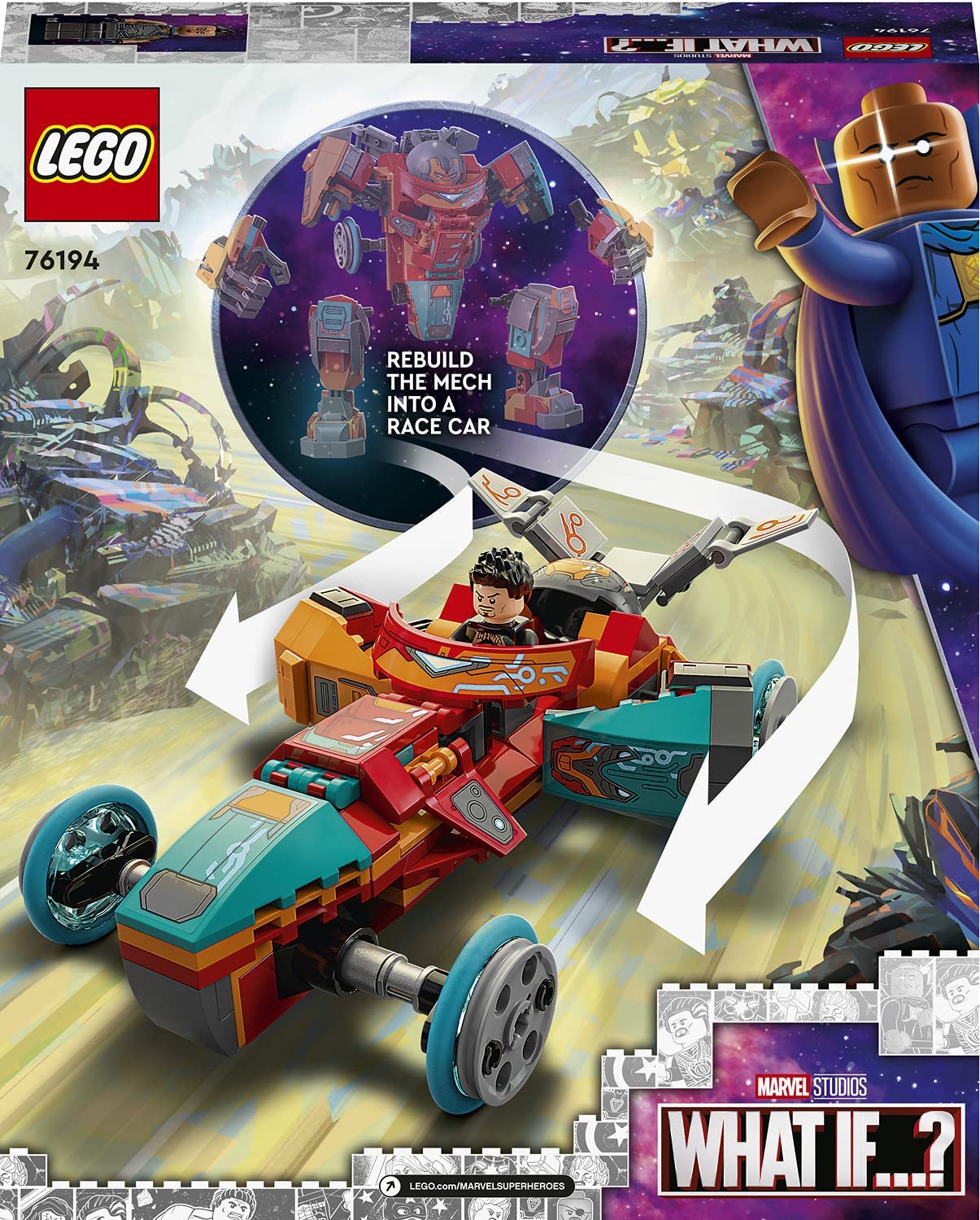 LEGO Marvel 76194 Tony Stark's Sakaarian Iron Man (5)