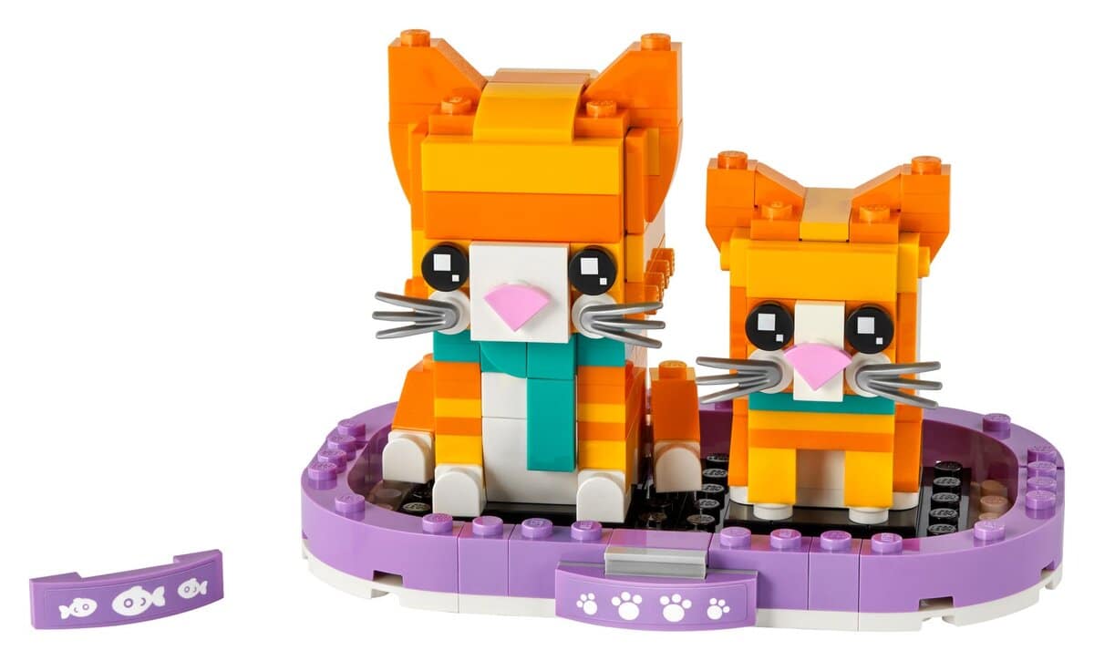 LEGO BrickHeadz 40480 Ginger Tabby