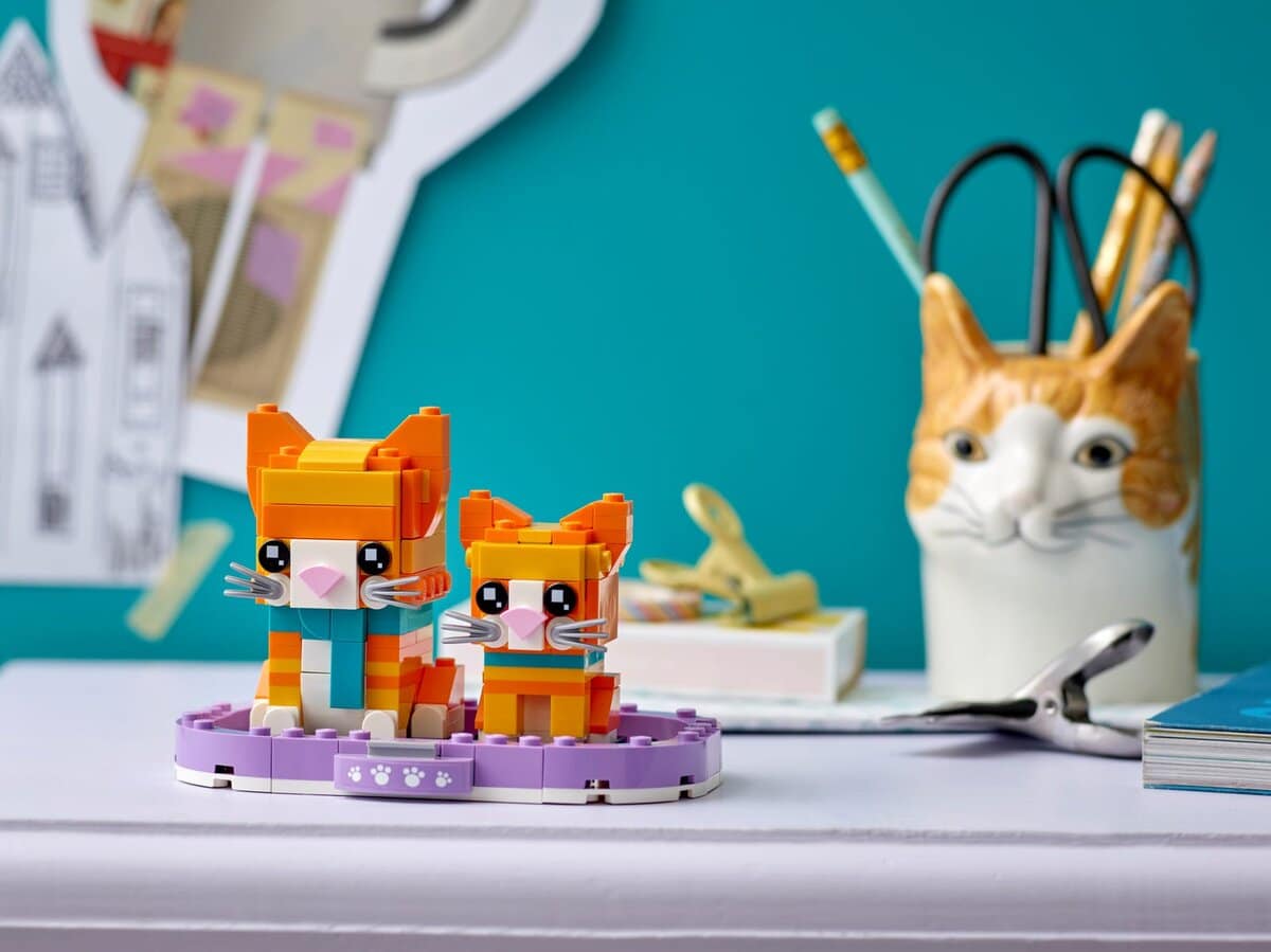 LEGO BrickHeadz 40480 Ginger Tabby (4)