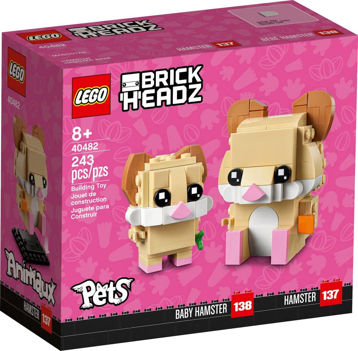 LEGO BrickHeadz 40482 Hamster (1)