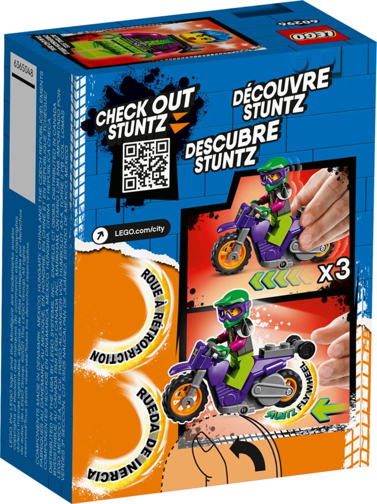 LEGO City 60296 Wheelie Stunt Bike (1)