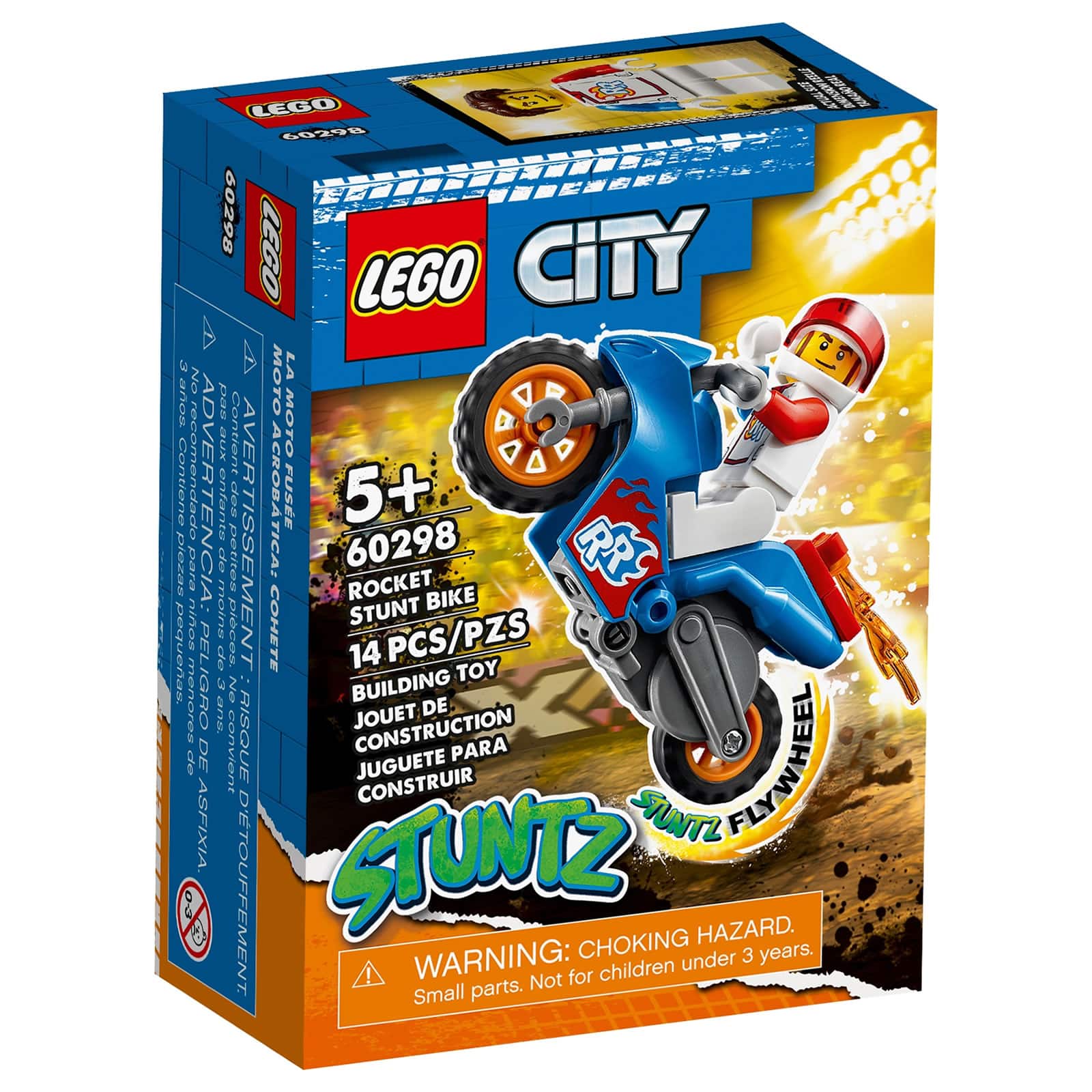 LEGO City 60298 Rocket Stunt Bike