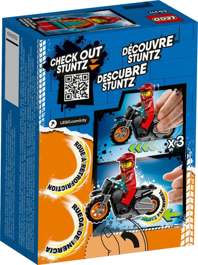 LEGO City 60311 Fire Stunt Bike (3)