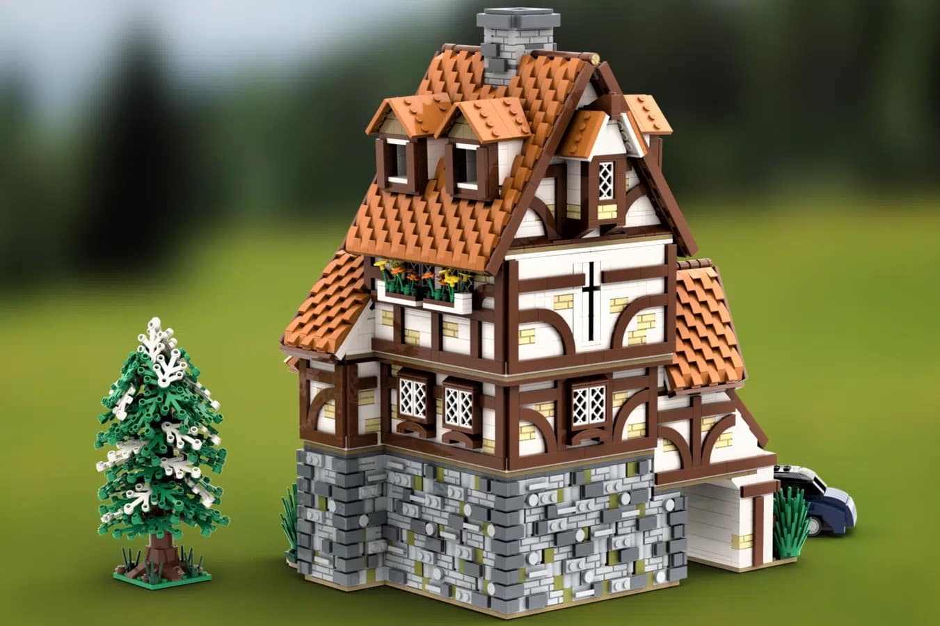 LEGO Ideas Traditional German Cottage (1)