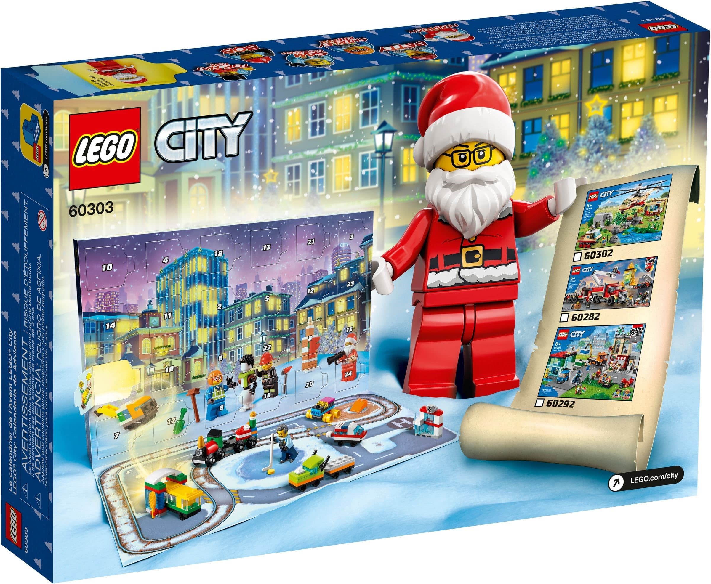 LEGO City 60303 Advent Calendar 2021 spoilers Bouwsteentjes info