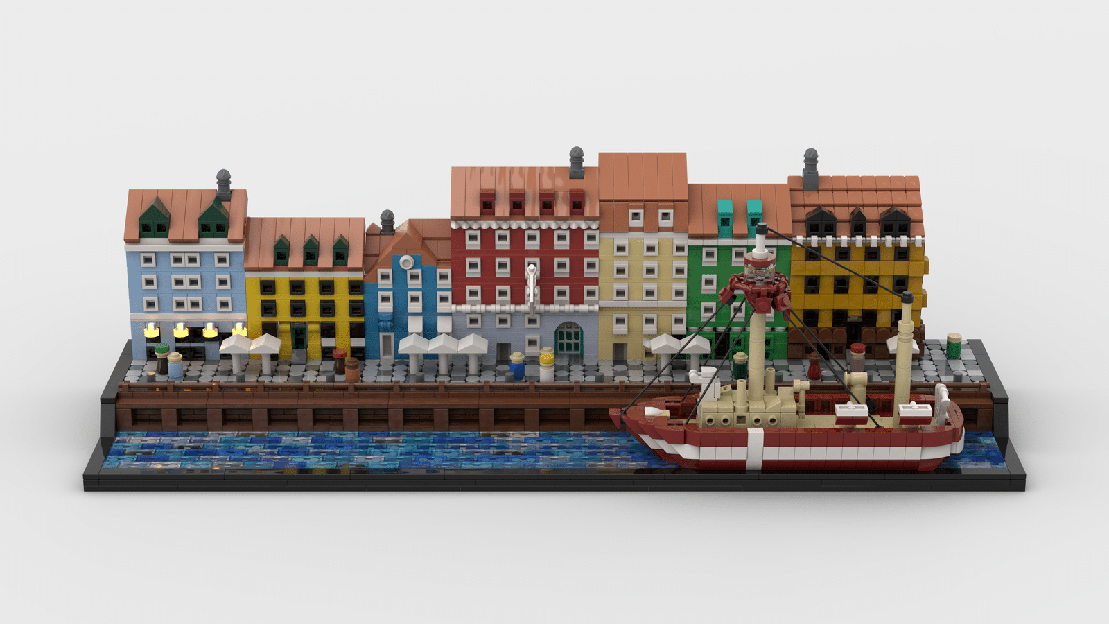 LEGO Ideas Nyhavn - Copenhagen, Denmark