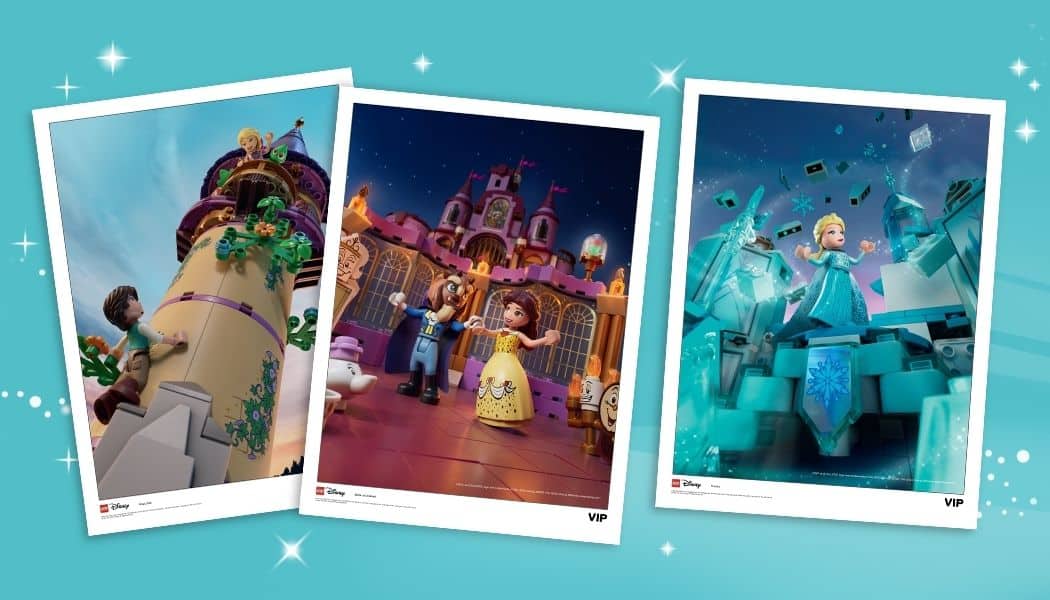 LEGO Disney VIP Art Prints Bouwsteentjes info