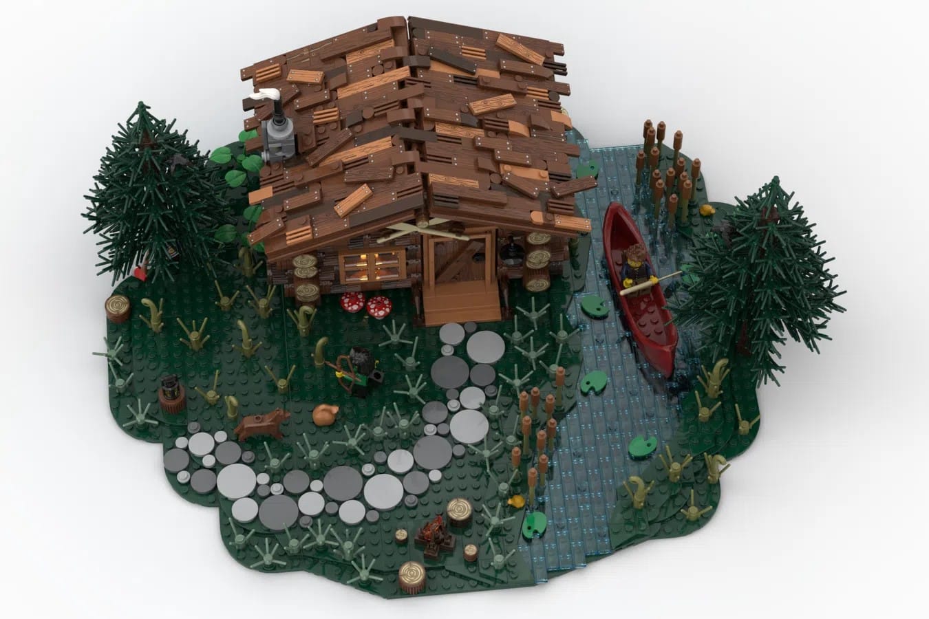 LEGO Ideas Log Cabin (3)