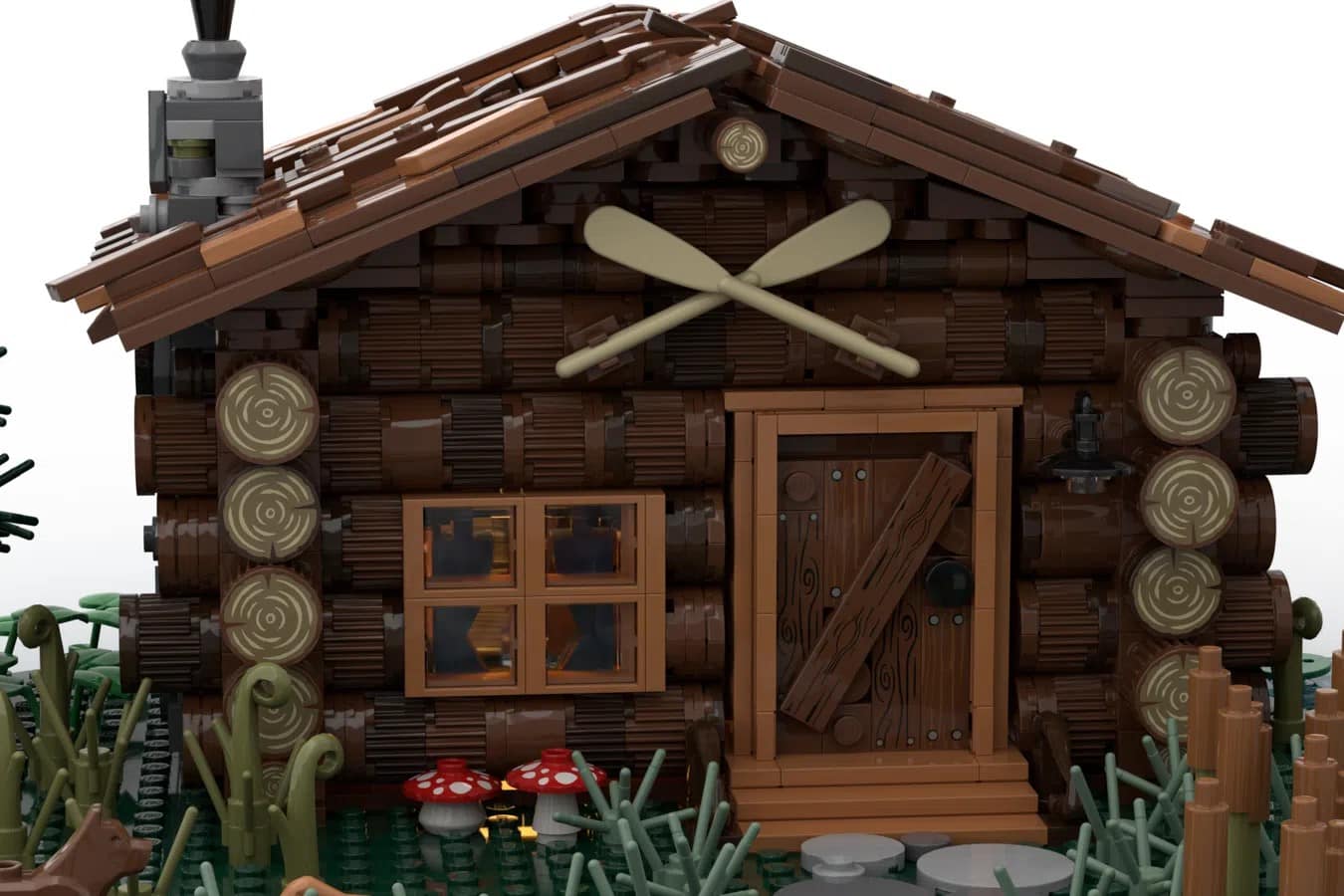 LEGO Ideas Log Cabin (9)