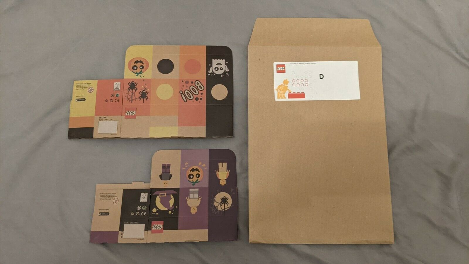 LEGO paper PaB & BaM boxes