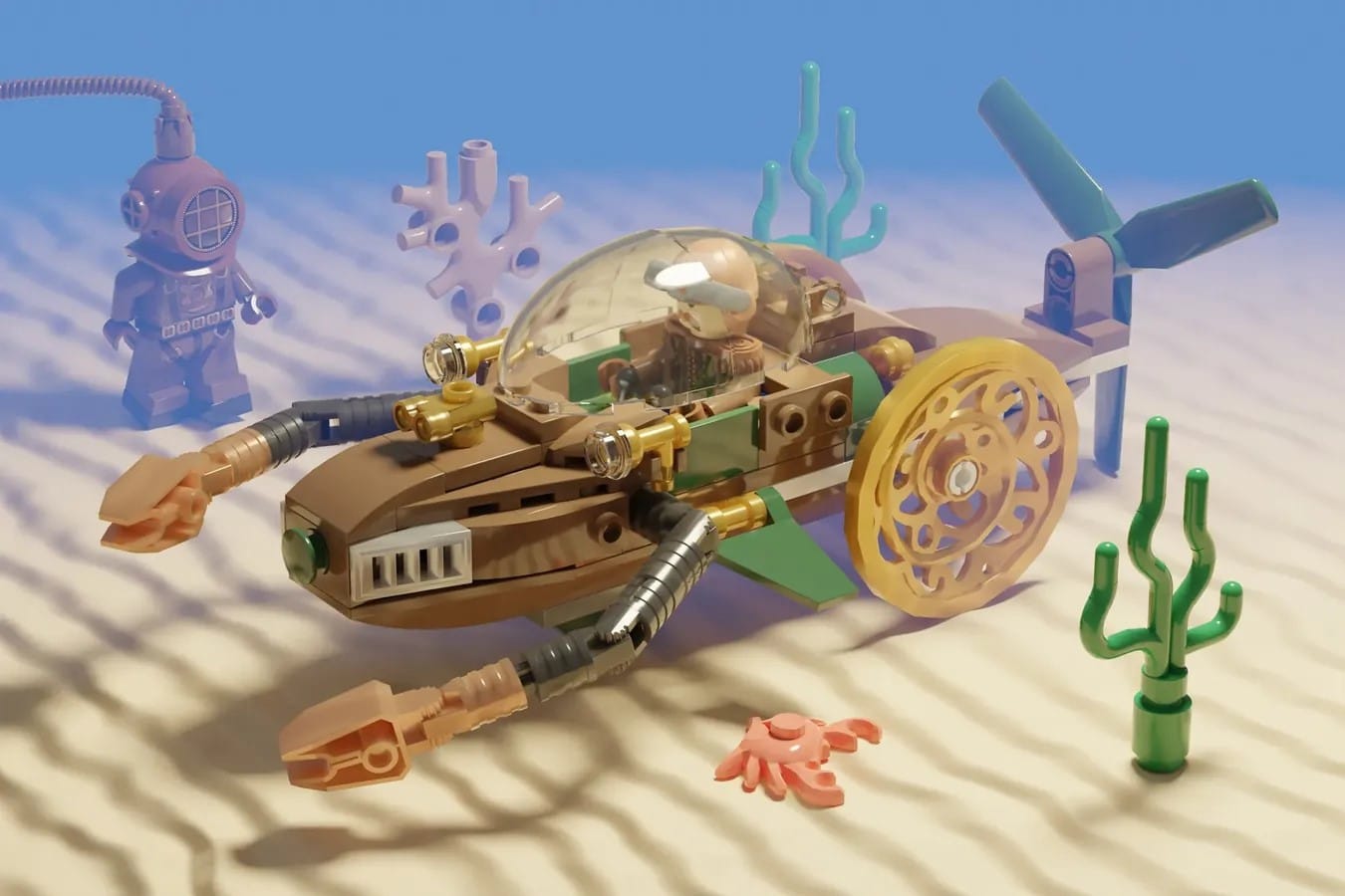 LEGO Ideas Steampunk Explorers (13)